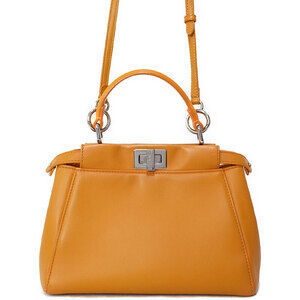 Fendi Peekaboo Iconic satchel nappa leather 2way Shoulder Bag